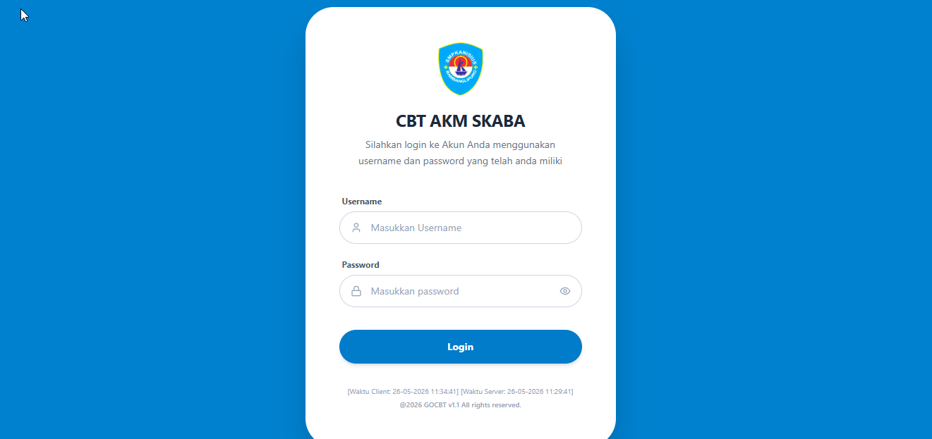 Screenshot Aplikasi GOCBT